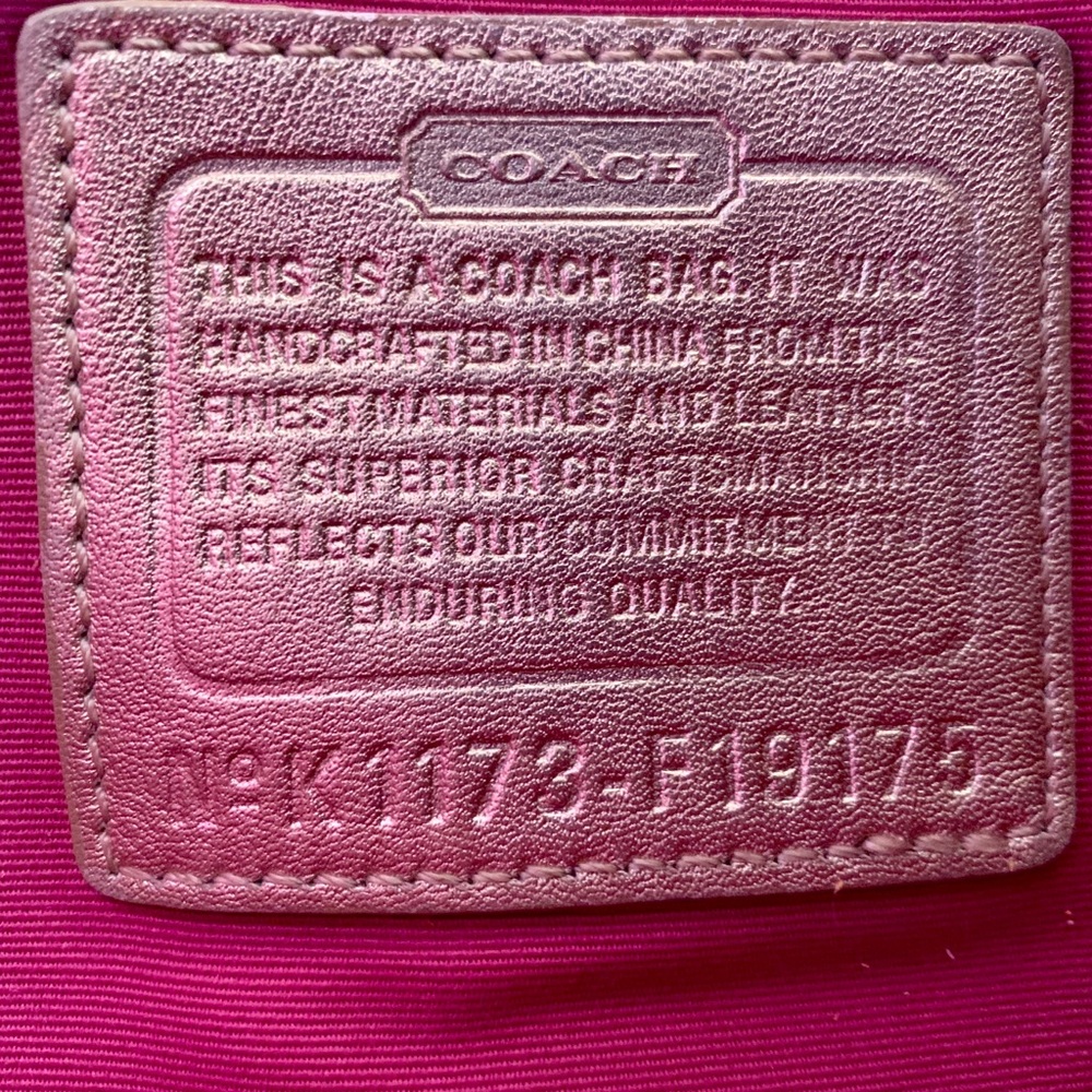 AUTHENTIC Coach Tattersall Crossbody Bag - Picture 8 of 14